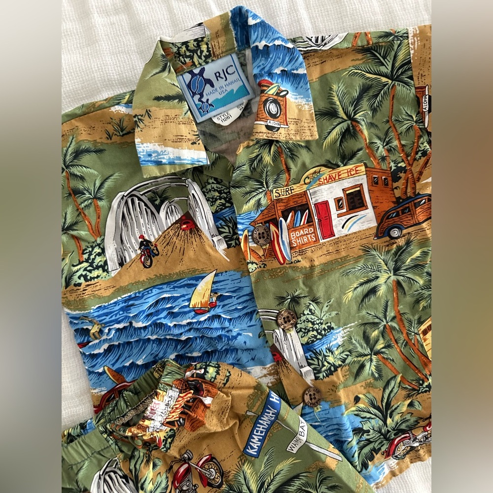 Tropical Set - Made In Hawaii, Baby - Picture 2 of 2